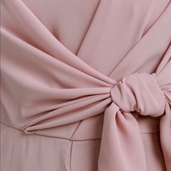 Like New On Track XS Lulus Mauve MIDI Jumpsuit .Only worn one time. - Picture 10 of 13